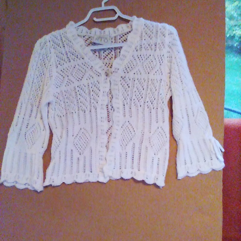 Veste à crochet